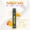 一次性電子煙｜MEHA 魅嗨 Xbar 小黑條 -三重芒果口味